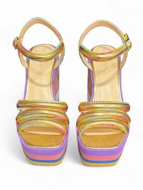 ✨ Dee Ocleppo “France” Platform Sandals – DE1213 | Size 7.5 | New in Box ✨